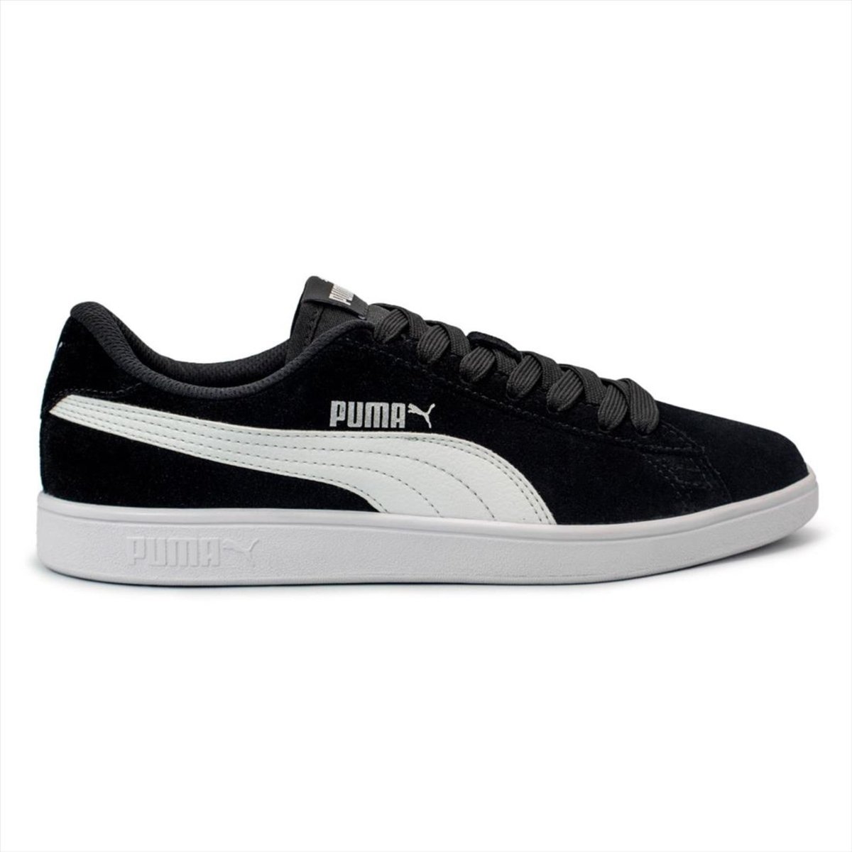 Imagem principal Tênis Puma Feminino Casual Smash V2 Bdp preto Puma preto