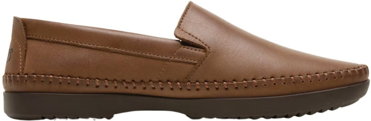 Imagem principal Sapatilha Masculina Logan Couro Havana Freeway marrom Freeway marrom