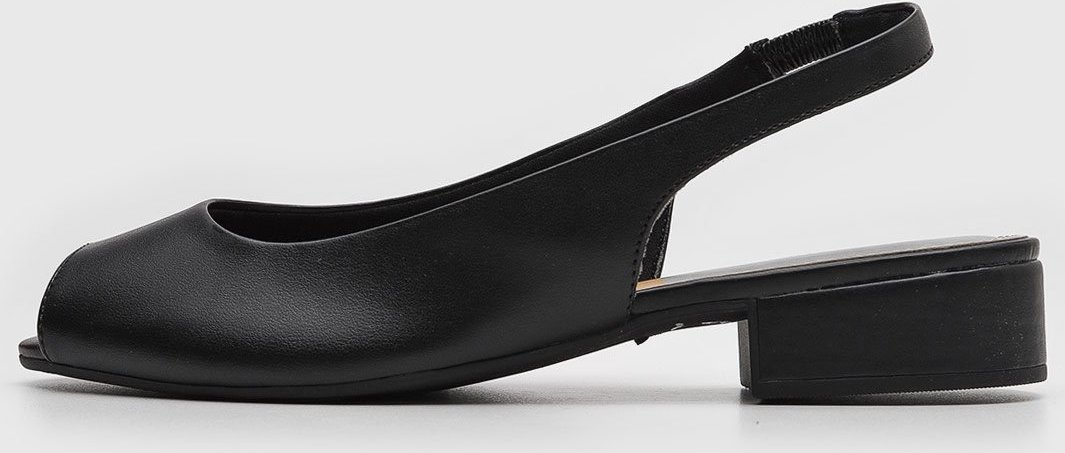 Scarpin Feminino Anacapri Peep Toe Salto Baixo