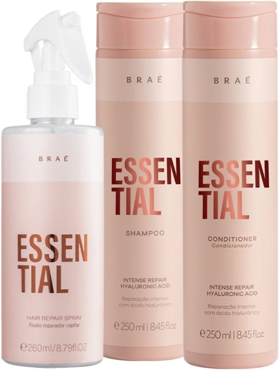 Kit Braé Essential Trio (3 produtos)