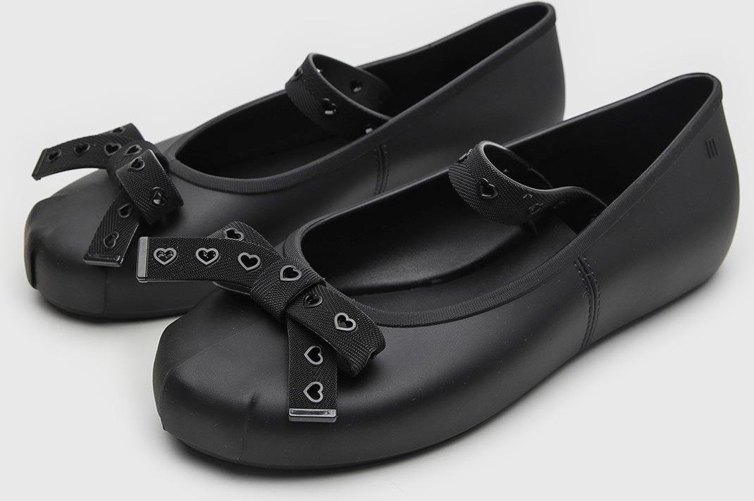 Infantil - Sapatilha Mini Melissa Sophie Crush Preta