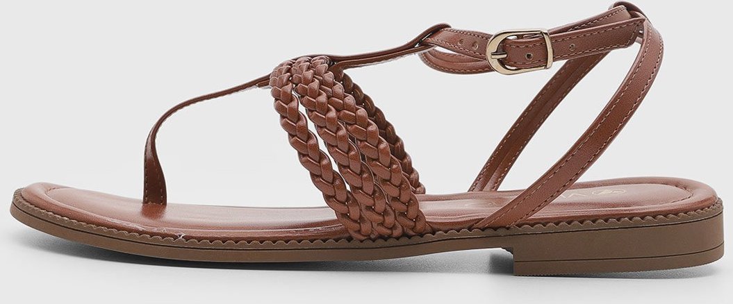 Rasteira Feminina VIA UNO Trançada