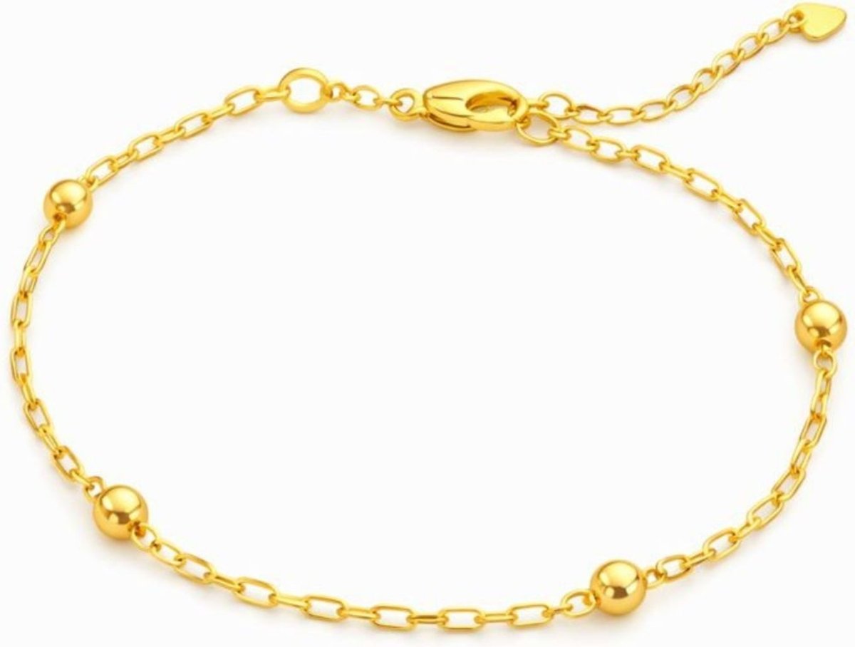 Imagem principal Pulseira Vih Triny Banhada a Ouro Bolinha dourado Vih Triny dourado