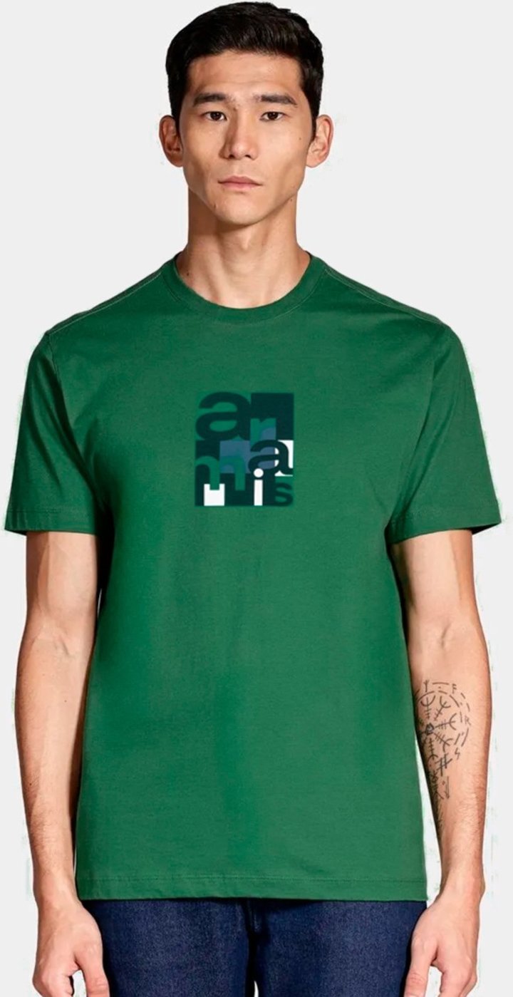 Imagem principal Camiseta Aramis Geometric Pr26 Masculino verde Aramis verde