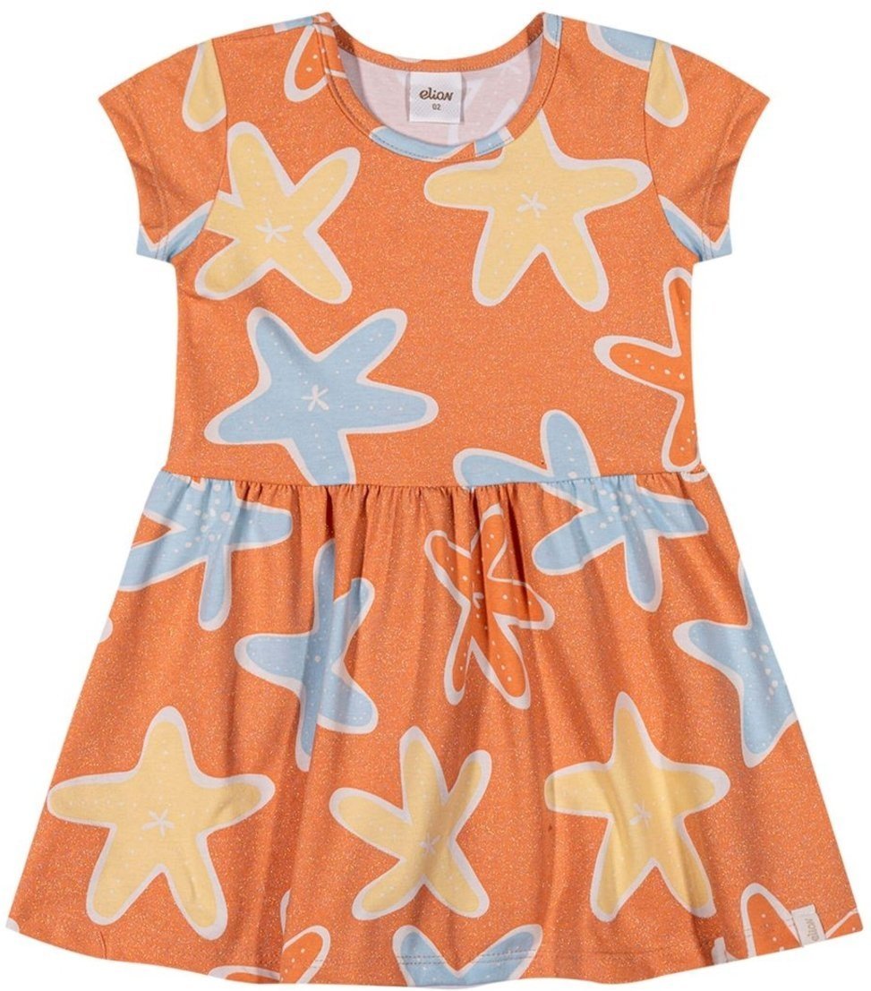 Infantil - Vestido Menina Estrela-do-Mar Elian