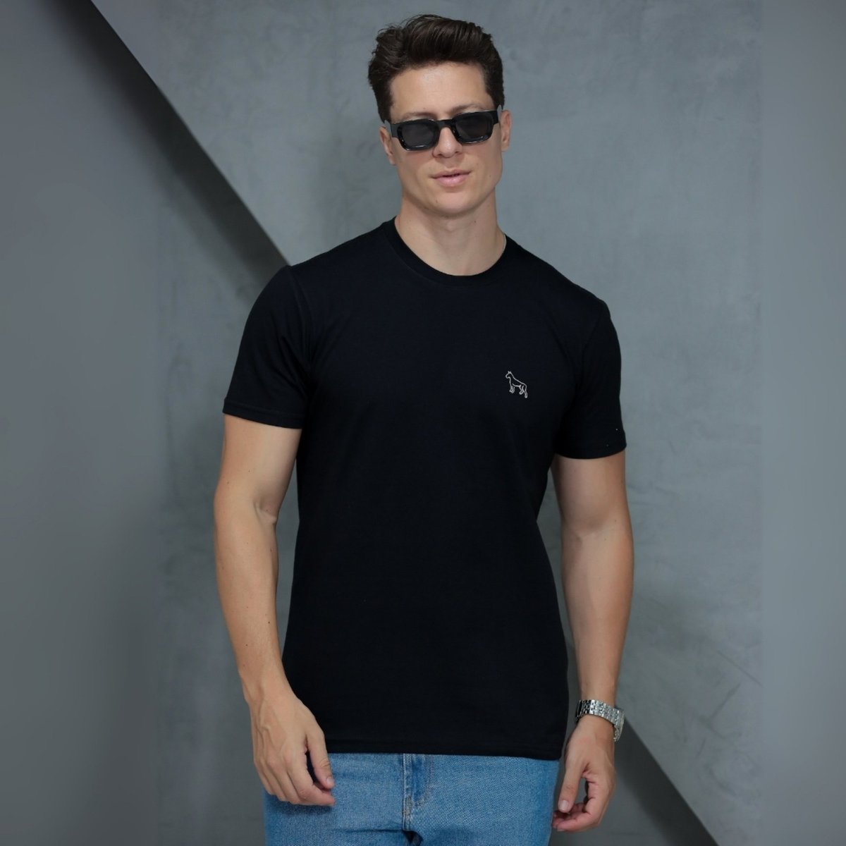 Imagem principal Camiseta Basica Masculino Revanche Foggia Estilo rosê Revanche rosê