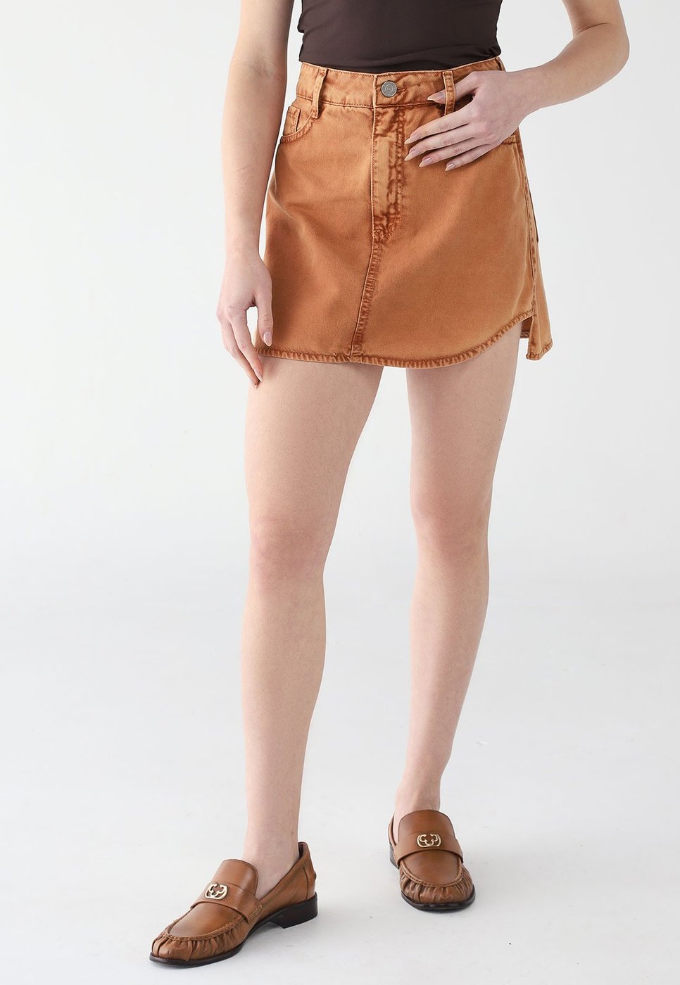 Saia Sarja Colcci Curto Recorte