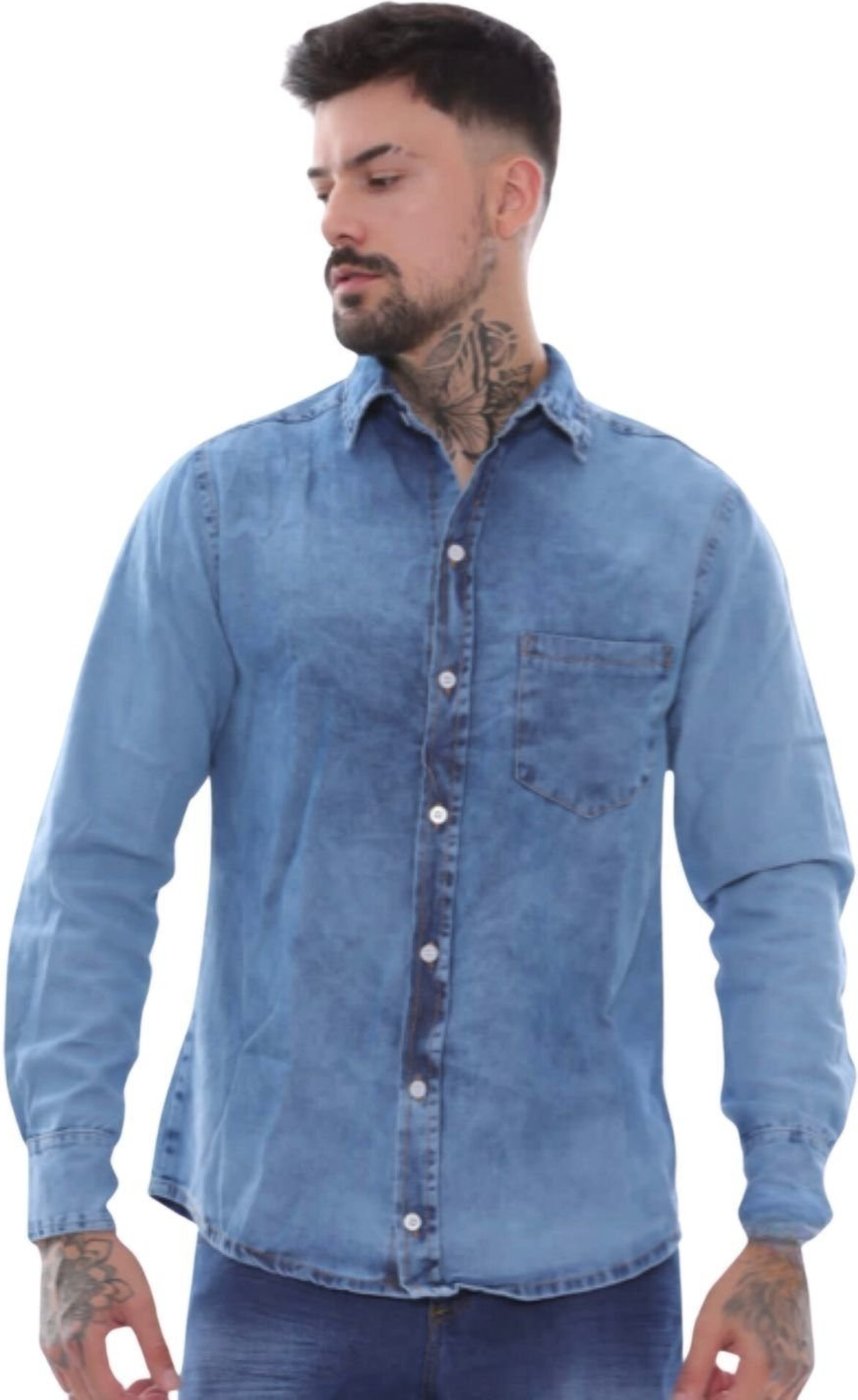 Imagem principal Camisa Manchada Alleppo Caribe Alleppo Jeans Alleppo Jeans jeans