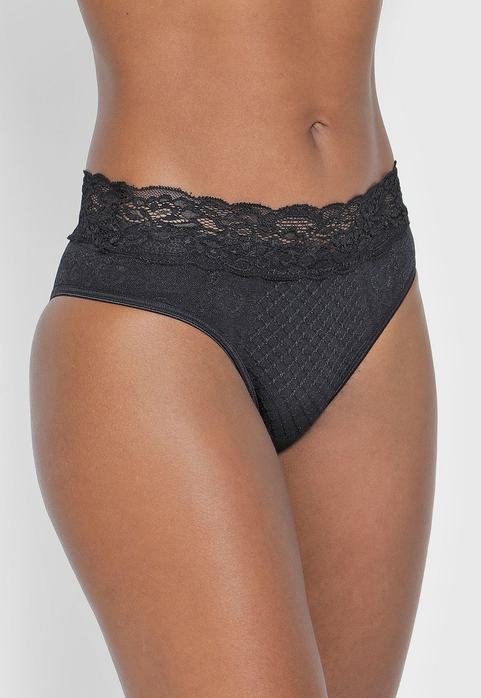 Imagem principal Calcinha Lupo Biquíni Renda Preta preto Lupo preto