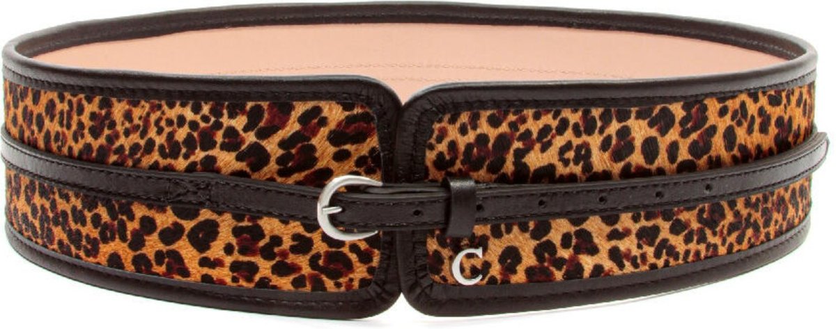 Cinto Couro Leopardo Cecconello C2945-7
