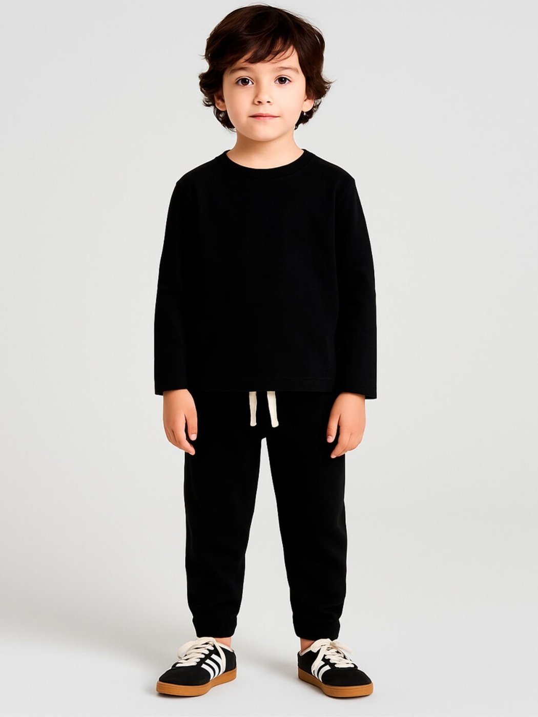 Imagem principal Infantil - Conjunto Bugbee Menino Camiseta Manga Longa e Calça Malha Suedine vermelho Bugbee vermelho