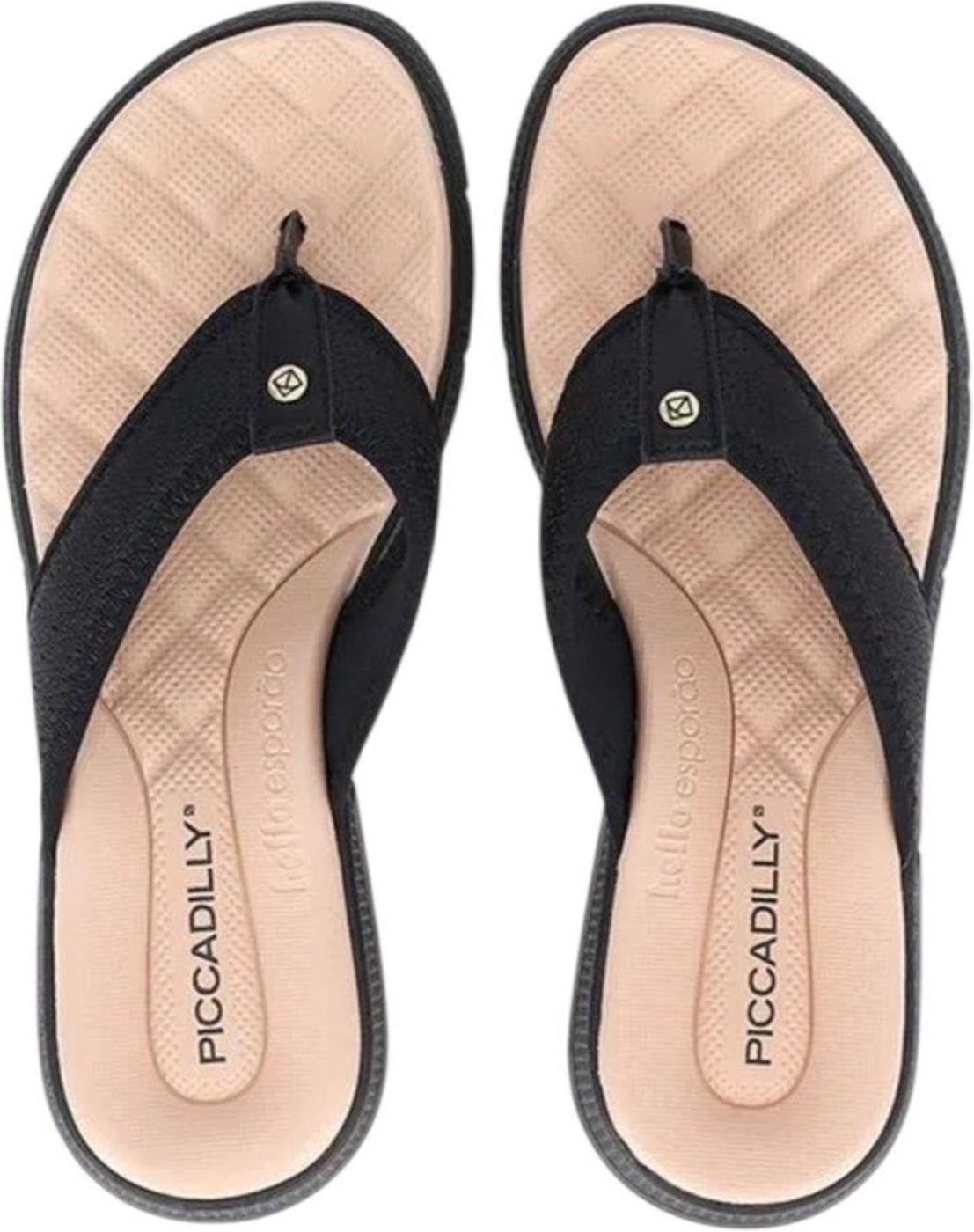 Chinelo Piccadilly Esporão Salto Anabela Feminino