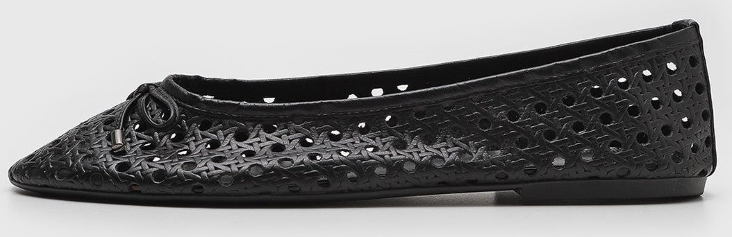 Sapatilha Santa Lolla Vazados Laço Preta