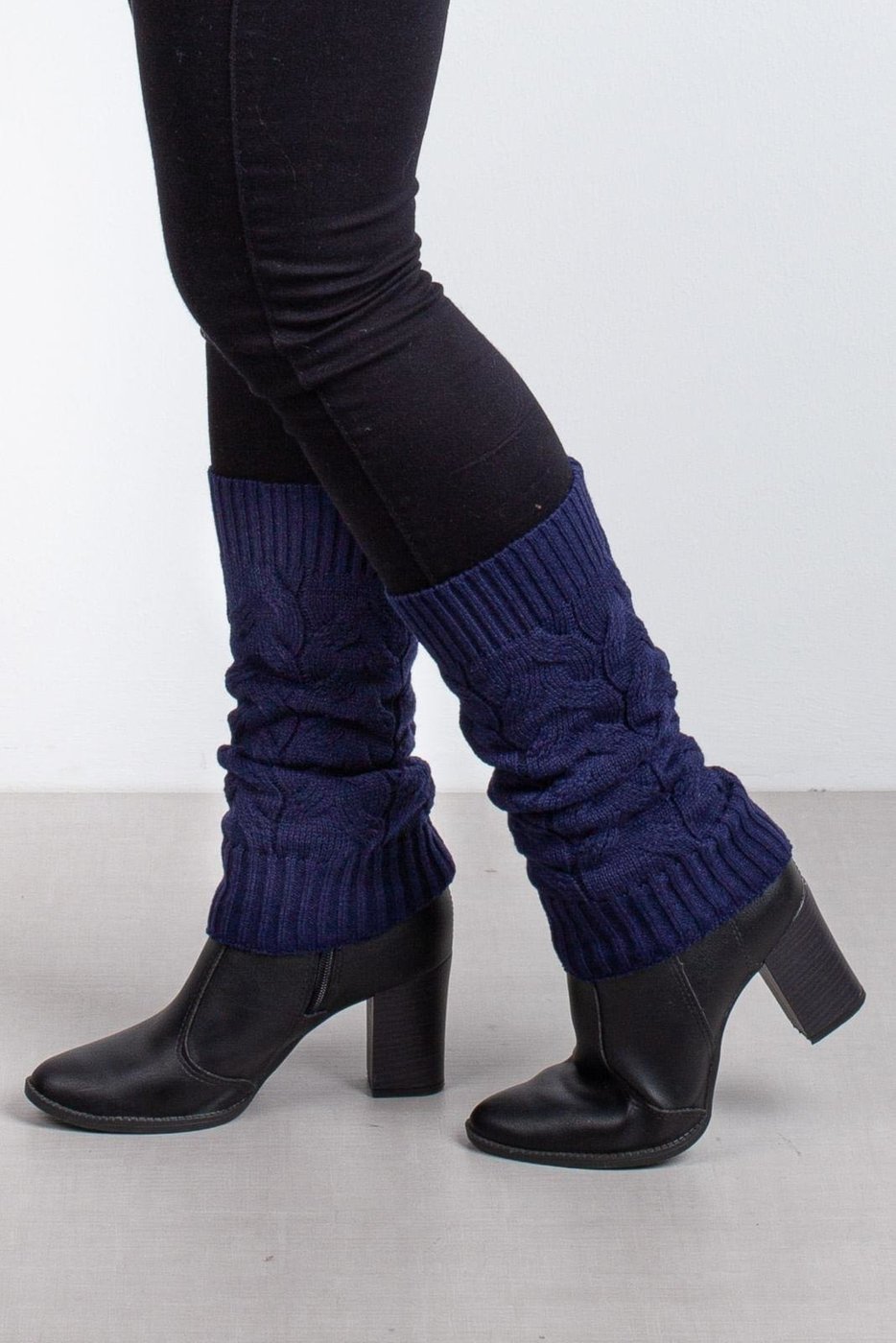 Polaina Enluaze Feminina De Malha Tricô Para Inverno