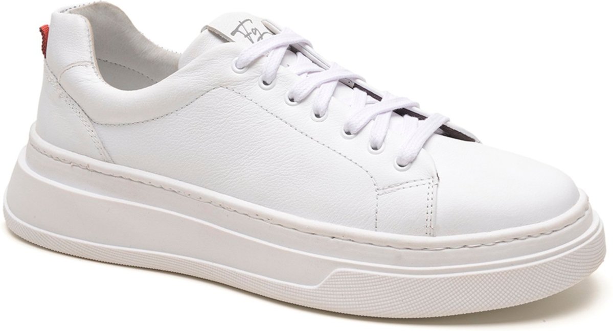 Imagem principal Tênis Masculino Franca Griffe Prime Edition Couro Genuíno Dubai Premium White branco white FRANCA GRIFFE branco white