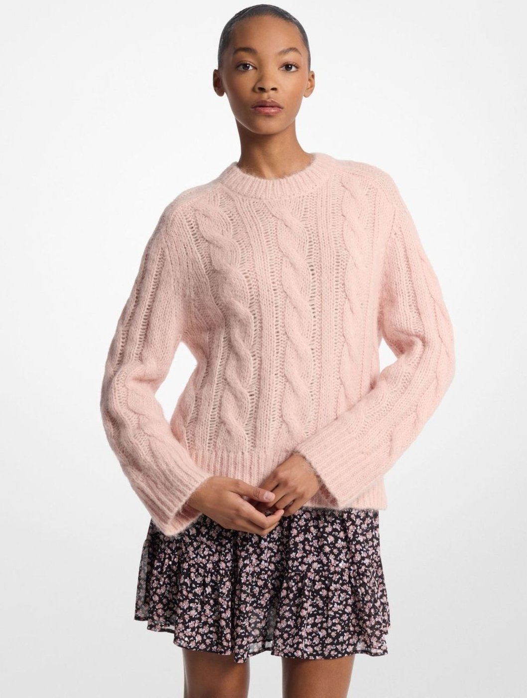 Imagem principal Suéter De Tricot Ms5617bf5c424 Michael Kors rosa Michael Kors rosa