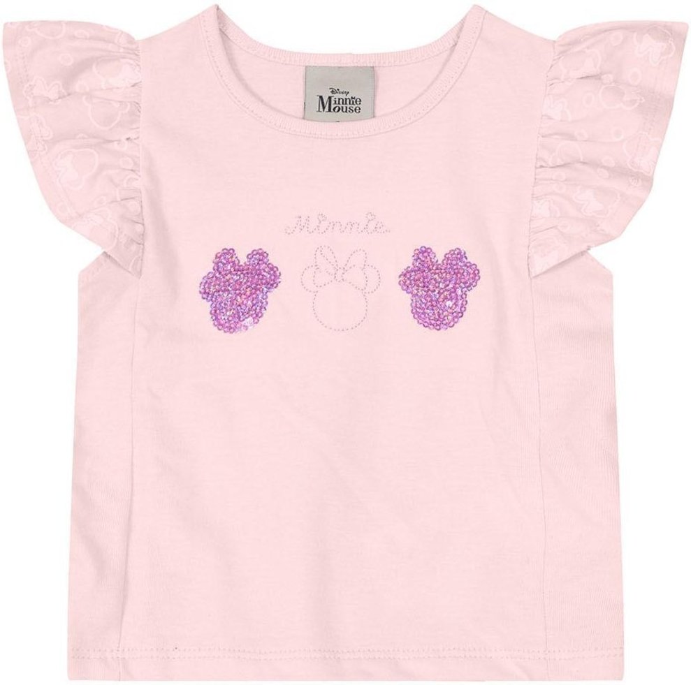 Imagem principal Infantil - Blusa menina Minnie Mouse em malha Brandili rosa Brandili rosa