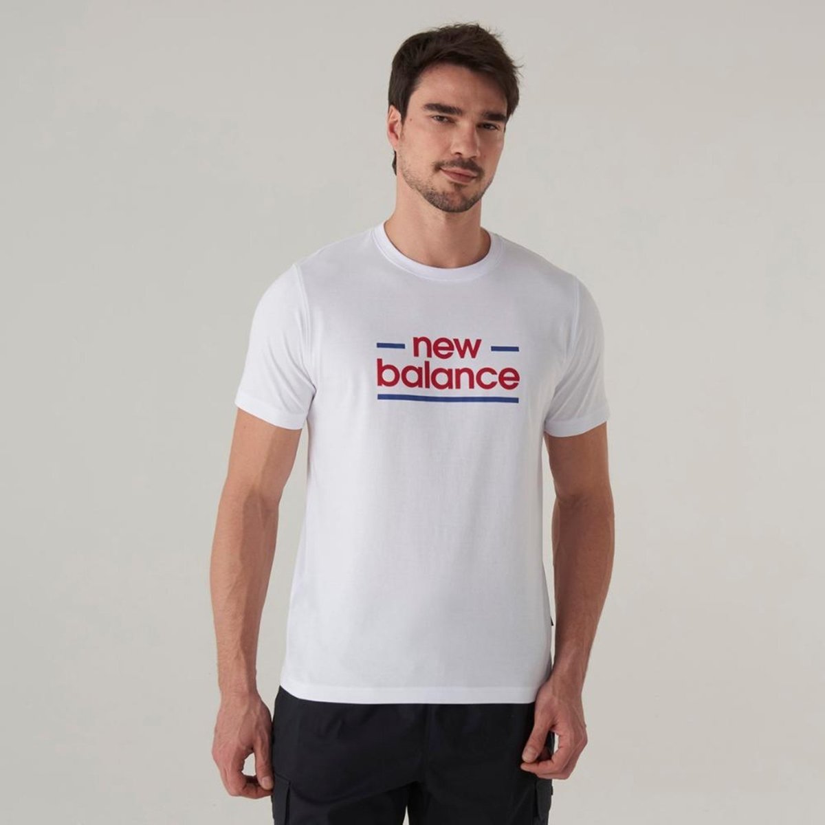 Imagem principal Camiseta Linear Lines Masculina New Balance incolor New Balance incolor