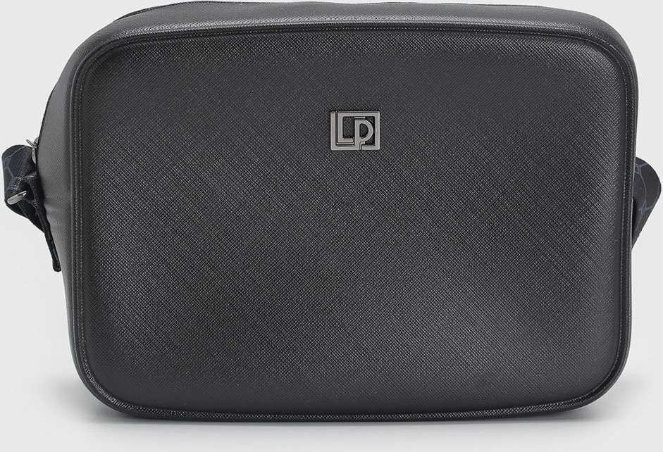 Bolsa Feminina Lança Perfume Alça Estampada Preta