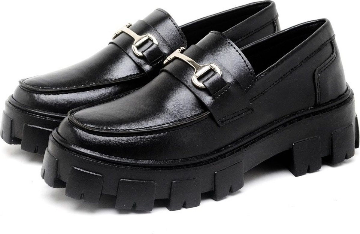 Sapato Mocassim Feminino Okford DUBUY 1412FG