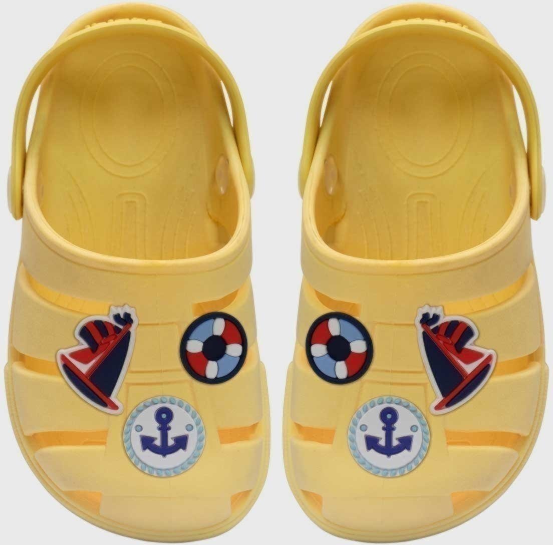 Imagem principal Infantil - Sandalia Babuche Popidi Menino Marinheiro amarelo Pópidí amarelo