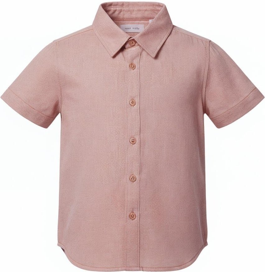 Infantil - Camisa Manga Curta Algodão - Tangerina - 06