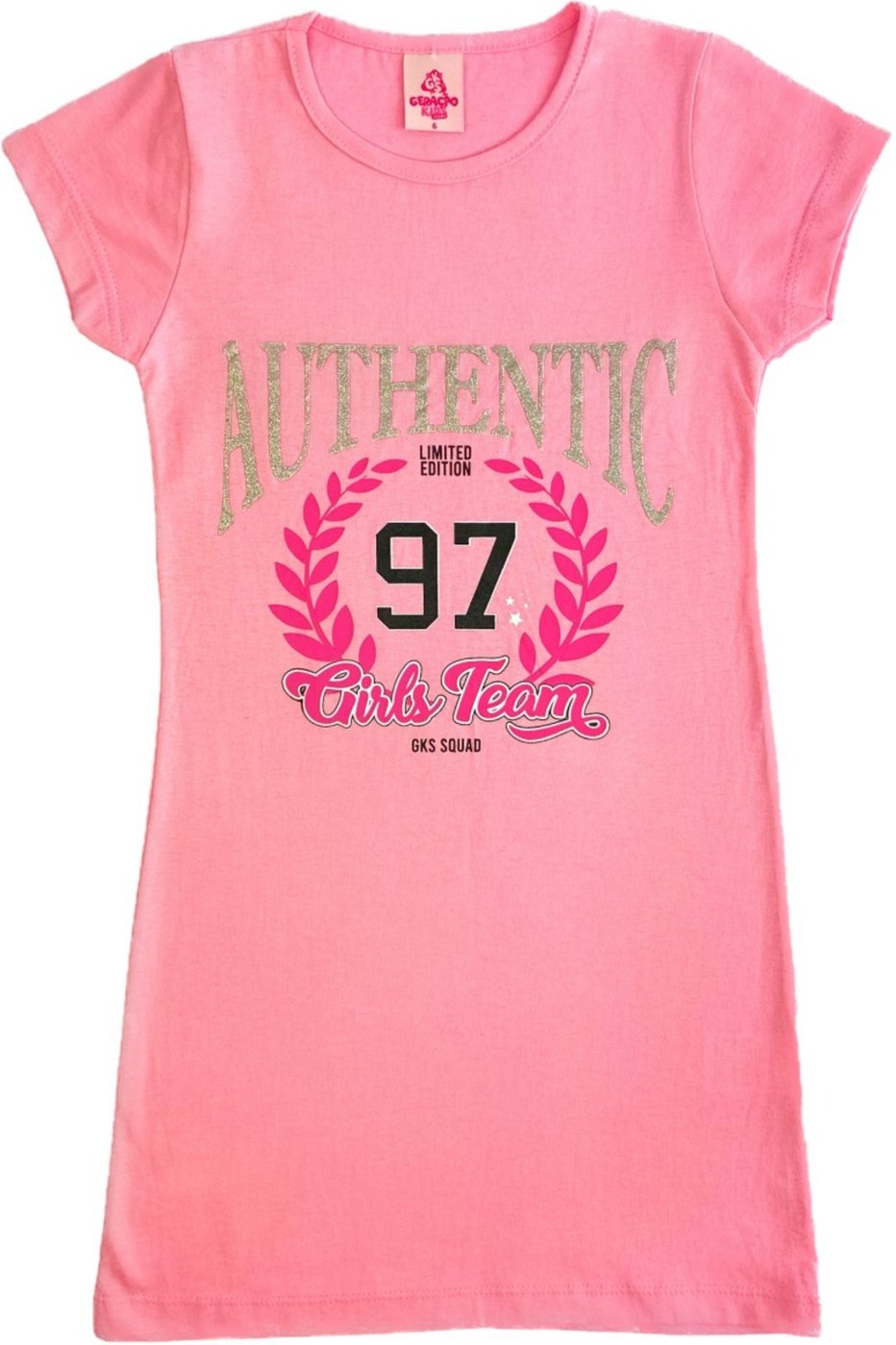 Imagem principal Infantil - Kit 3 Vestidos Infantis para Meninas Sortidos Tamanho 4 ao 14 GKS multicolorido GKS multicolorido