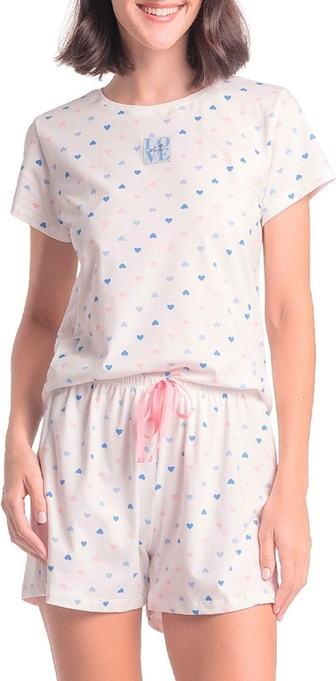 Pijama Feminino Curto Espaço Pijama 4010352