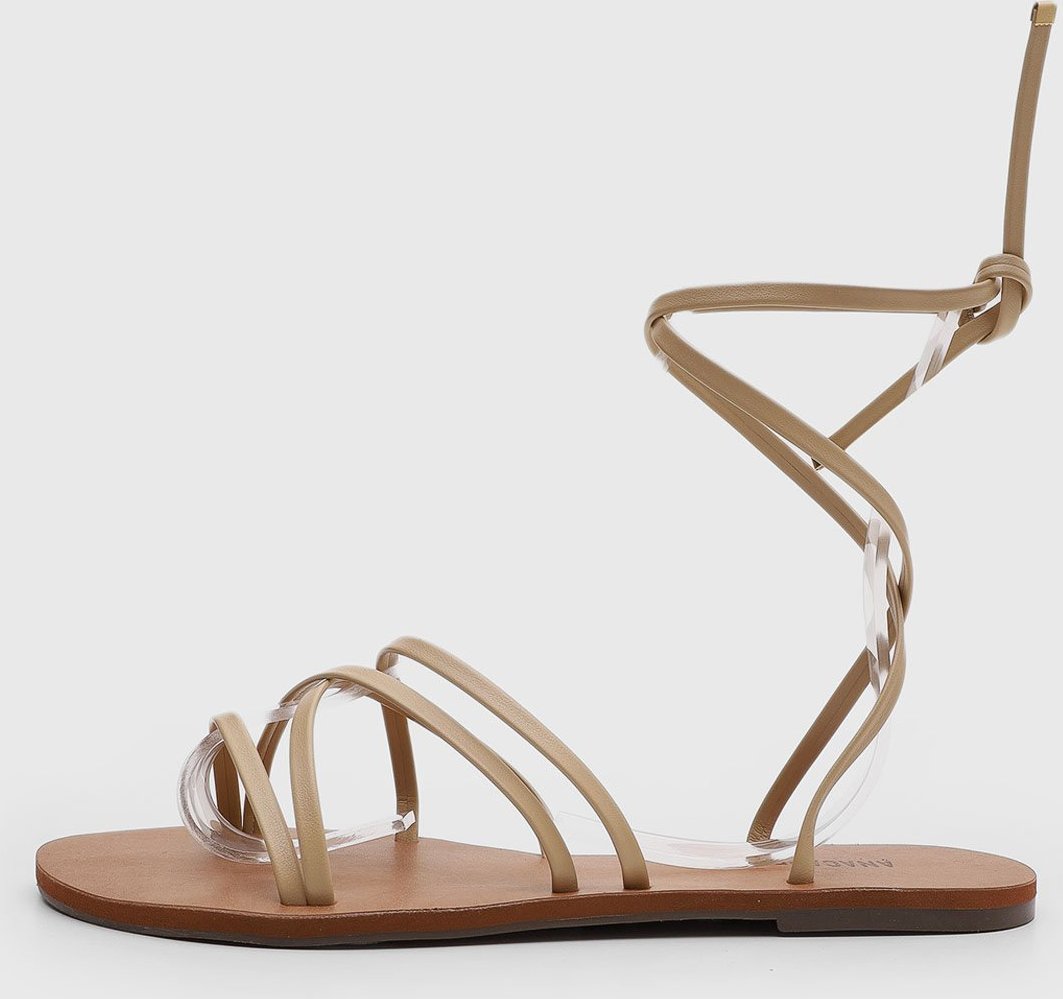 Rasteira Feminina Anacapri Amarração Ponta Redonda