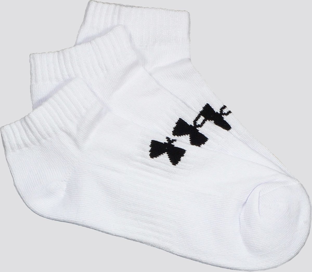 Kit Meia Under Armour Core Cotton Locut 3 Pares