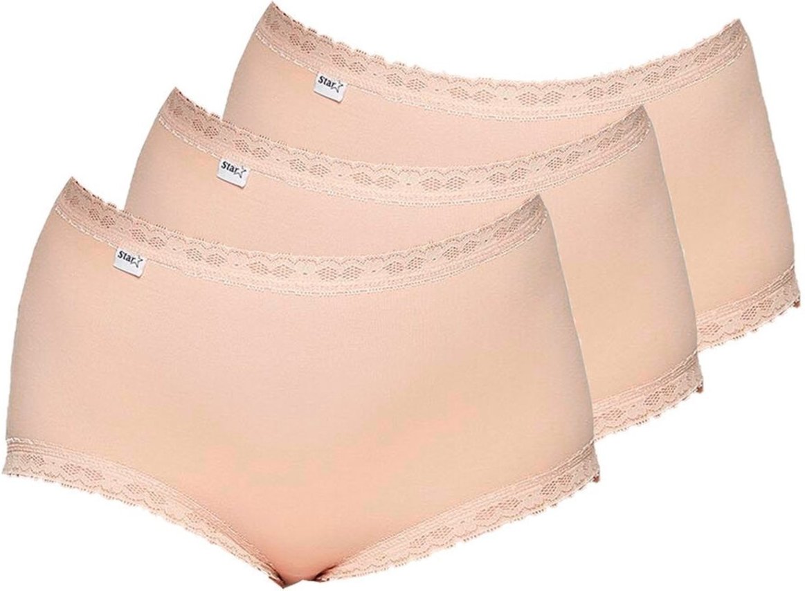 Imagem principal Kit com 3 Calcinhas Alta Star Max Triumph 24649 branco Triumph branco