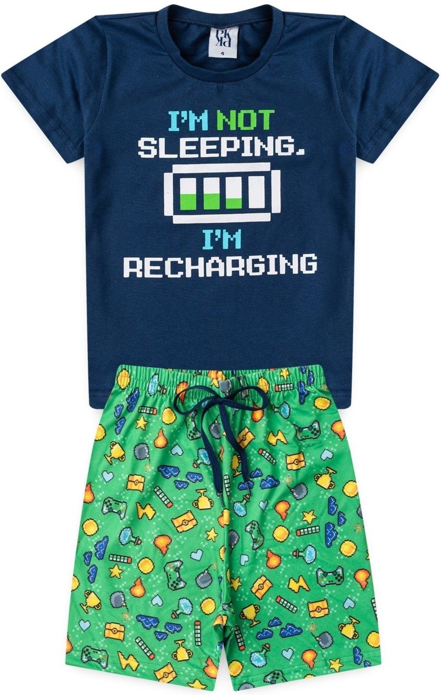 Imagem principal Pijama Platinum Recarregando PLATINUM KIDS azul marinho PLATINUM KIDS azul marinho