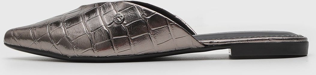 Sapatilha Via Uno Metalizado Grafite