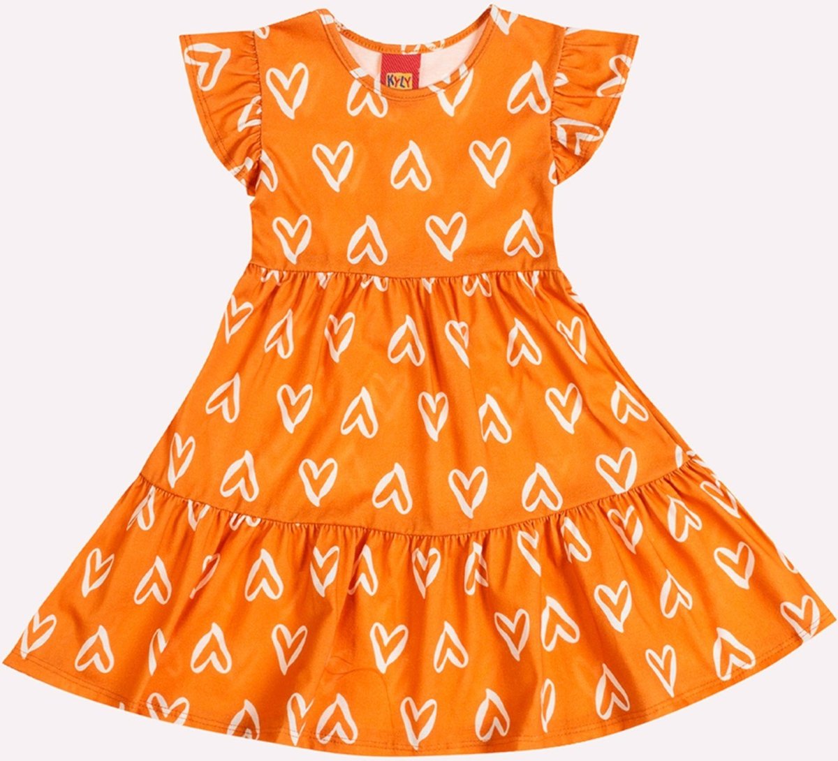 Infantil - Vestido Infatil Menina Corações