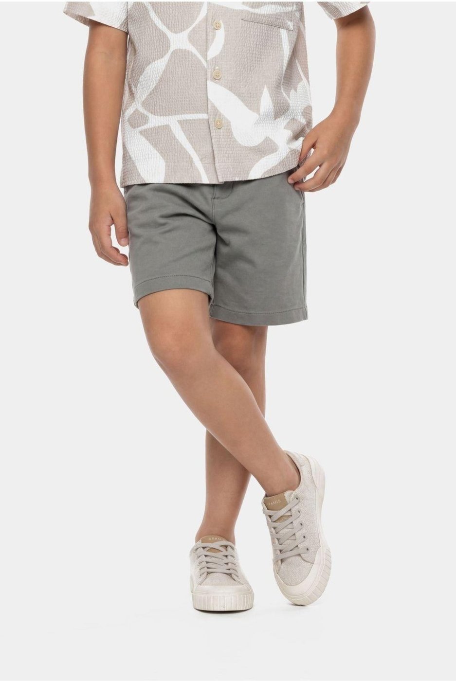 Imagem principal Infantil - Bermuda Aramis Confort Chino Color preto Aramis preto