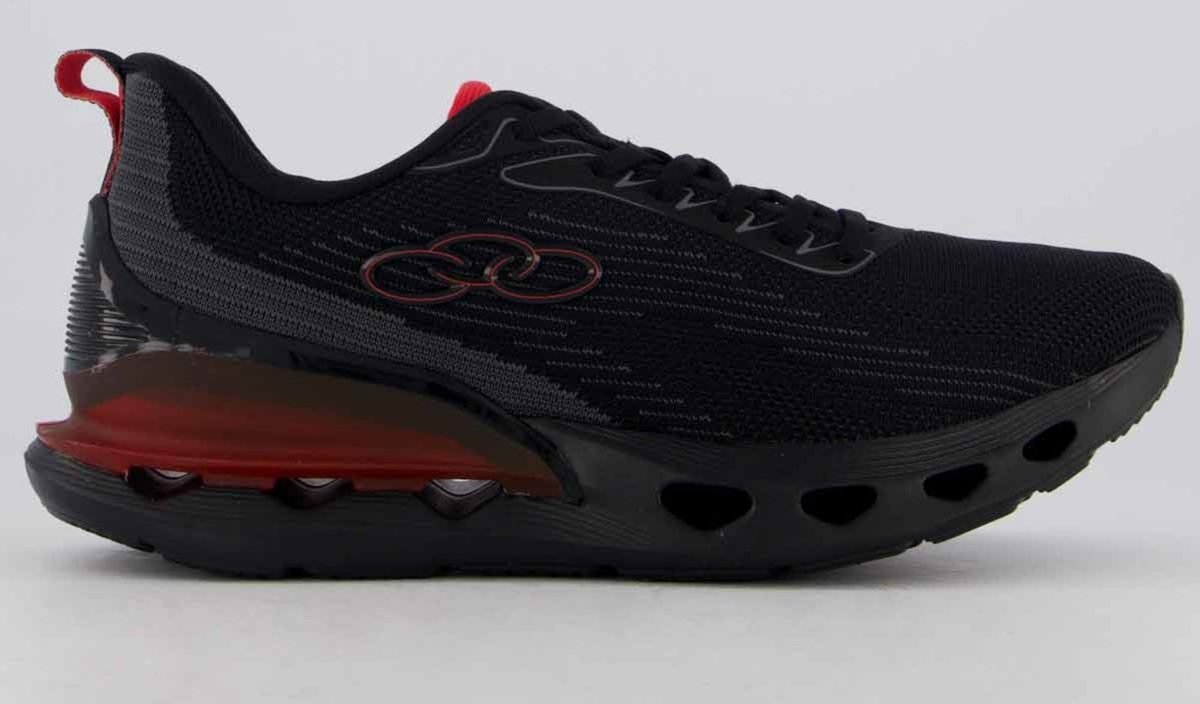 Imagem principal Tênis Olympikus Quartzo e Vermelho preto OLYMPIKUS preto