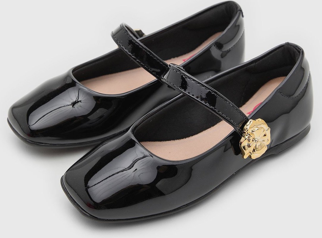 Imagem principal Infantil - Sapatilha Molekinha Detalhe Flor Preta preto MOLEKINHA preto
