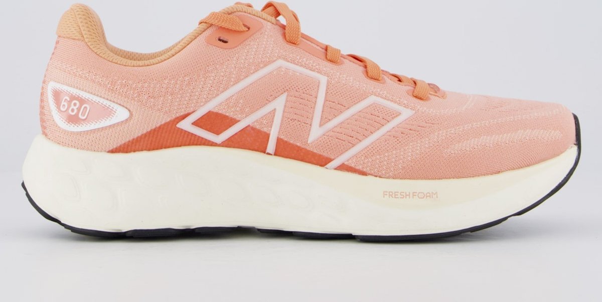 Imagem principal Tênis New Balance Fresh Foam 680 V8 Feminino Salmão laranja New Balance laranja