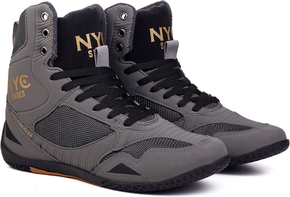 Tênis Bota Adulto para Academia e Treino Nyc Shoes Original Unissex Ouro