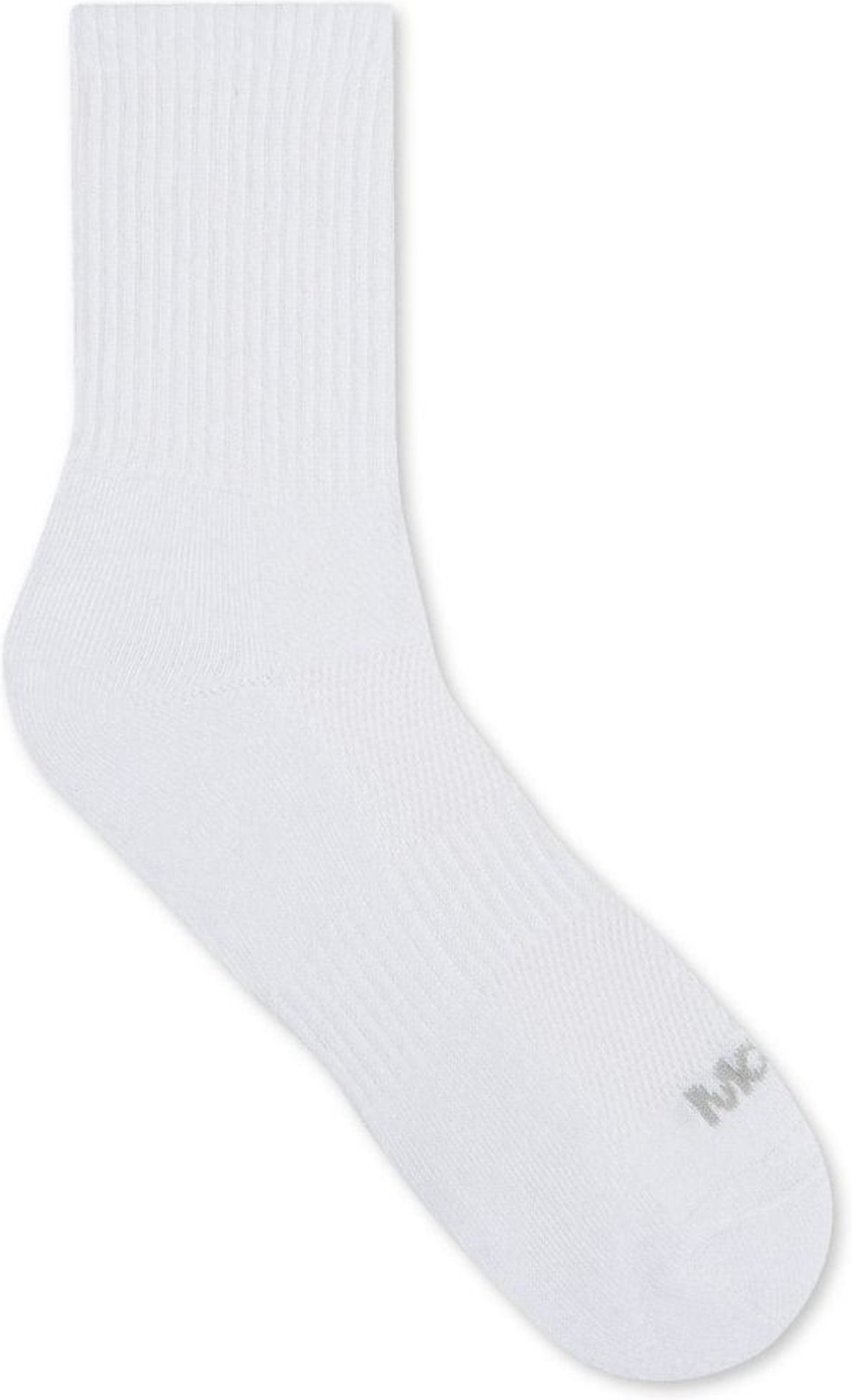 Imagem principal Meia Cano Médio Esportiva Mash Masculina Algodão branco MASH branco