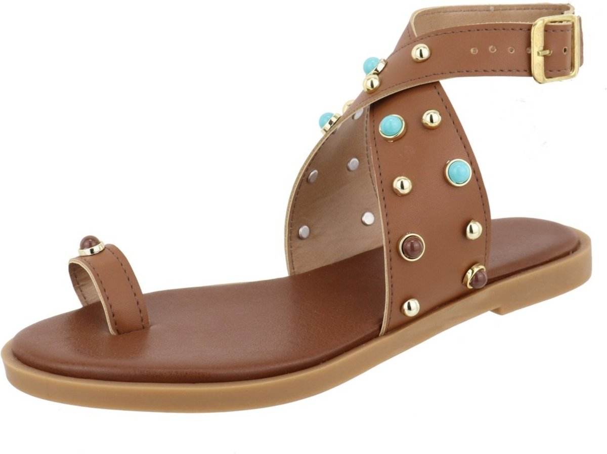 Rasteira Sandália Feminina Bolinhas Estilosa Lançamento