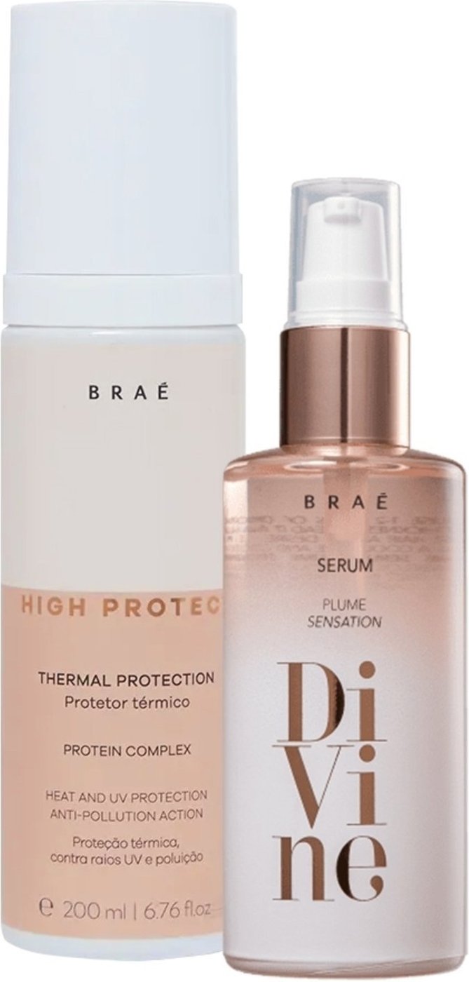 Imagem principal Kit Braé High Protect Thermal Protection e Braé Divine Plume (2 produtos) multicolorido BRAÉ multicolorido
