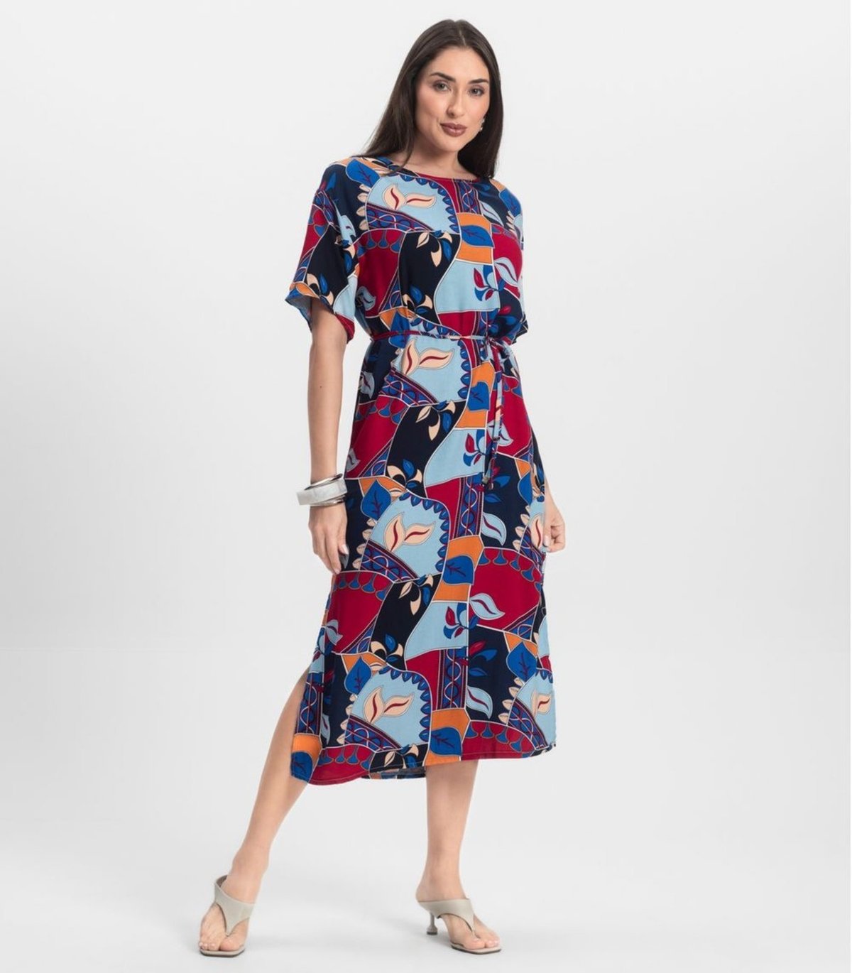 Vestido Midi Infinita Cor