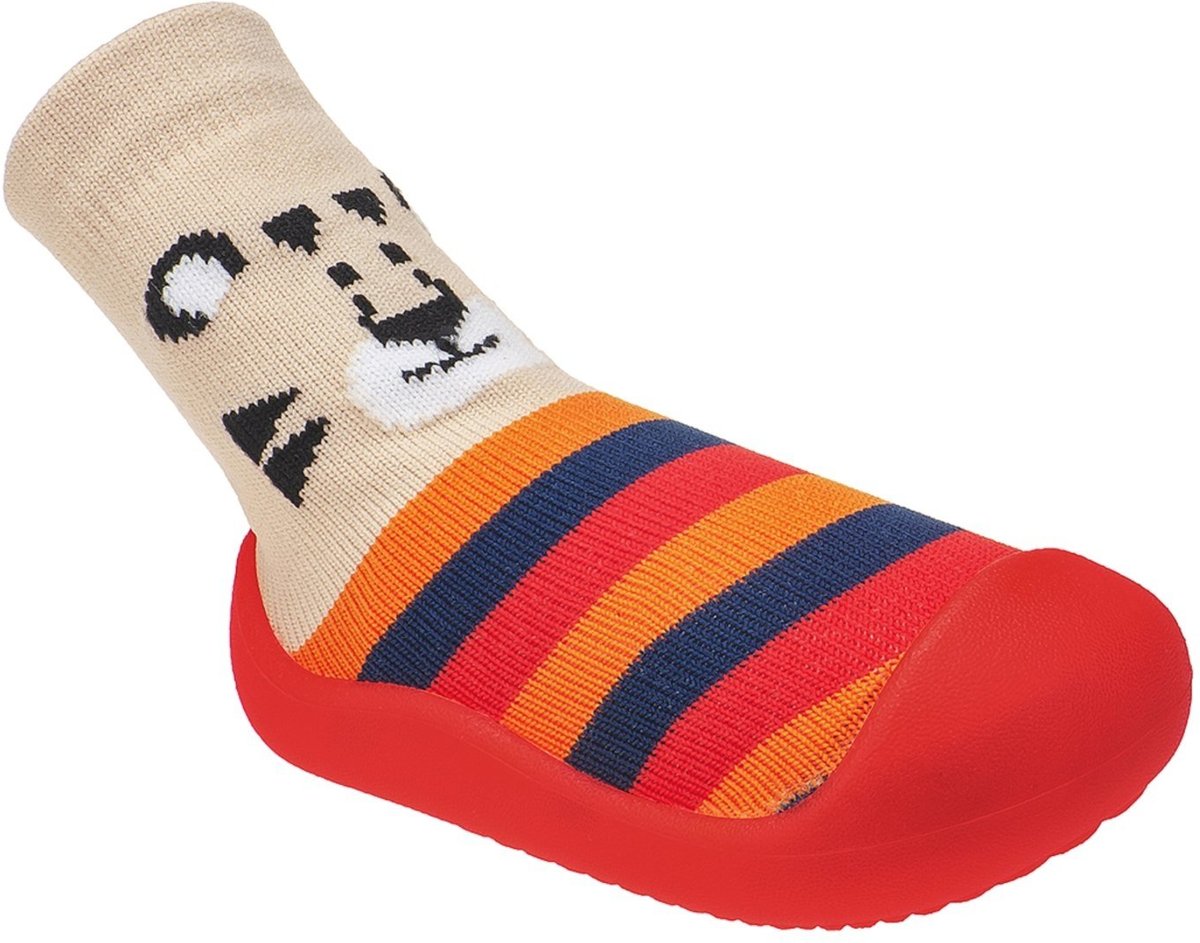 Imagem principal Infantil - Meia com sola Solzim baby para meninos SOLZIM CALÇADOS laranja SOLZIM CALÇADOS laranja