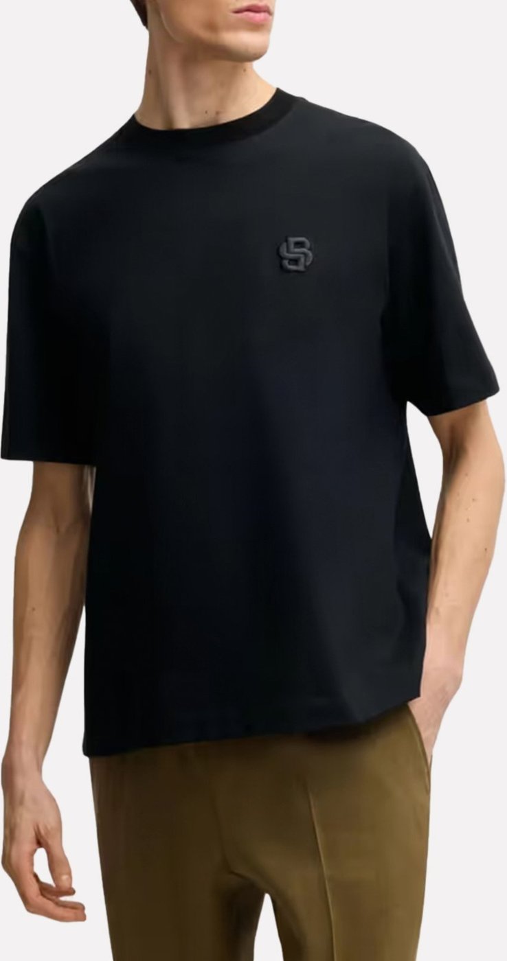 Imagem principal Camiseta Hugo Boss Masculina Oversized C-Tames 26 Preta preto Hugo Boss preto