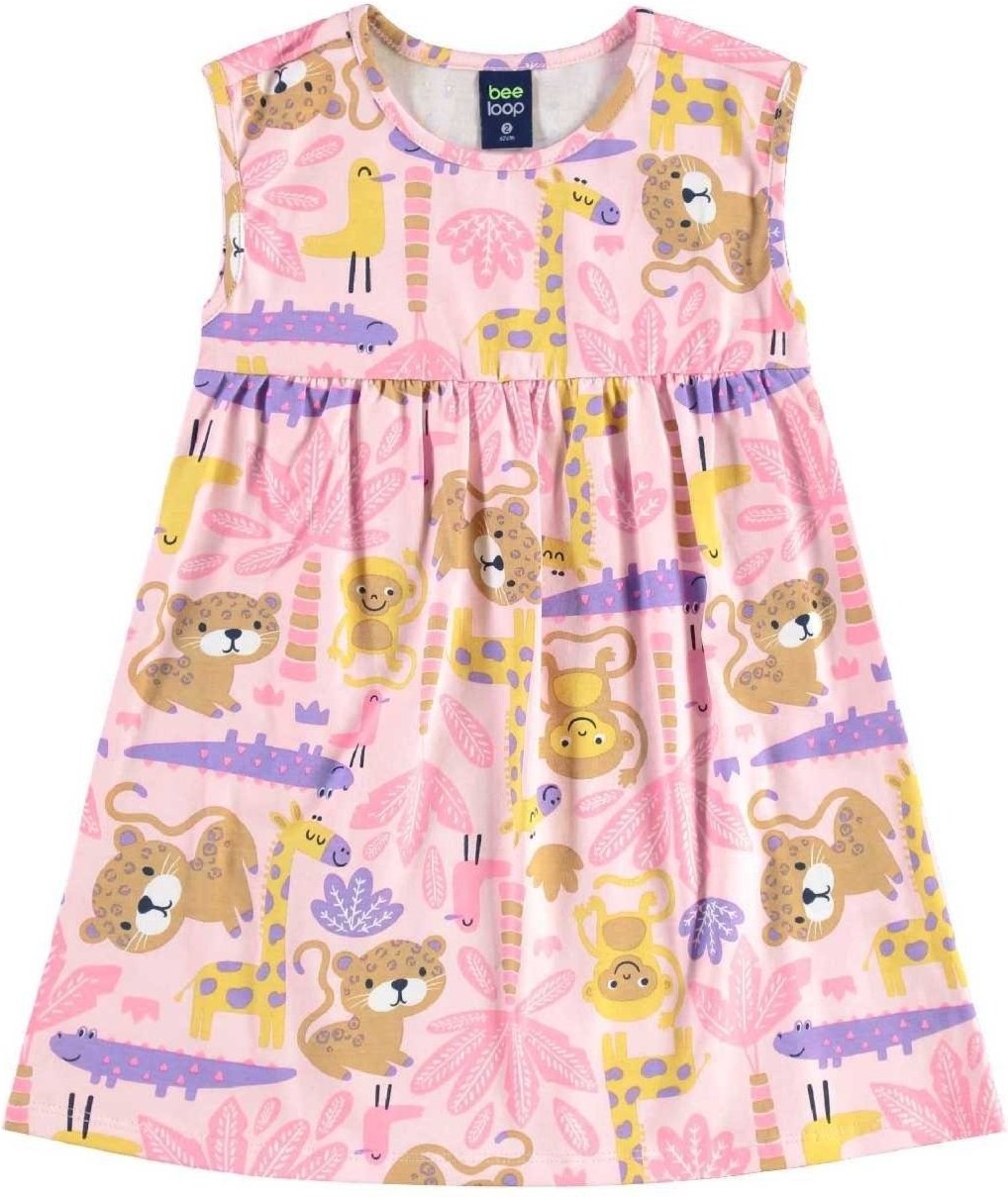 Imagem principal Infantil - Vestido Estampado Bee Loop azul Bee Loop azul