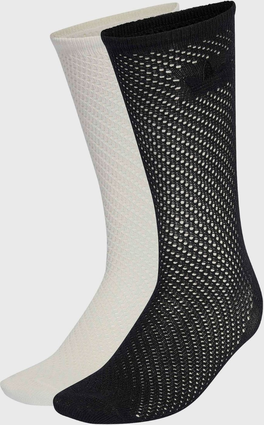 Kit 2 Pares de Meia Unissex adidas Originals Crochet CR S Pack 2 Pares Preta