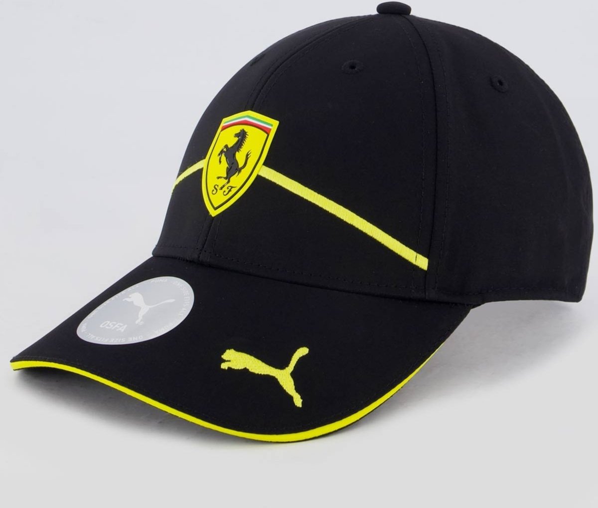 Boné Puma Scuderia Ferrari Race BB e Amarelo