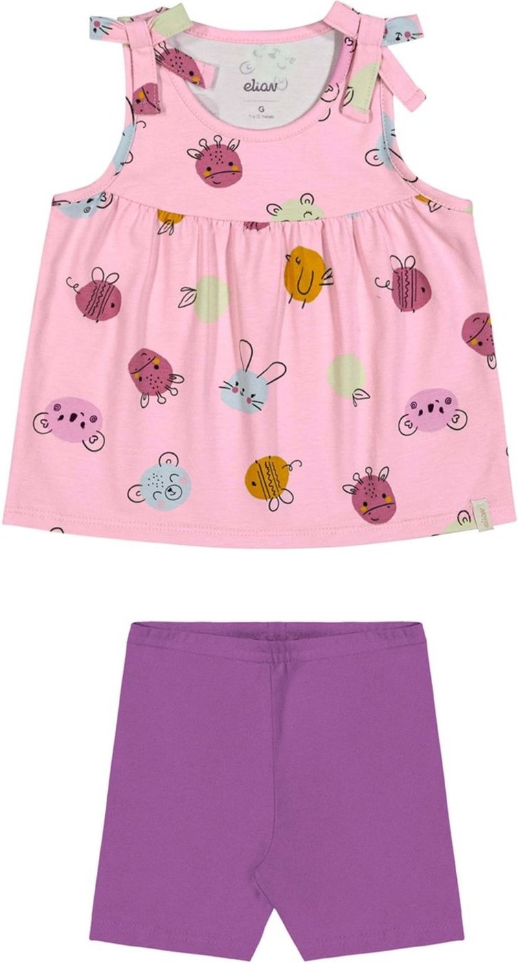 Imagem principal Infantil - Conjunto Menina Poá Divertido Elian rosa Elian rosa