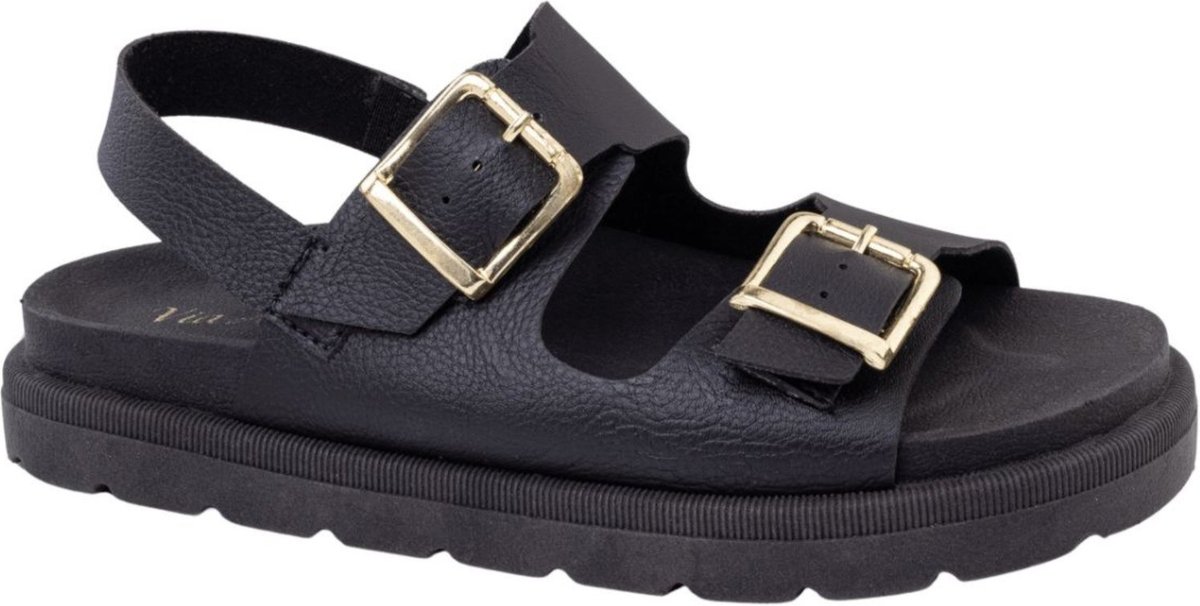 Sandália Papete Feminina Fivela Confortável Estilosa Dia a Dia Via Angel 83.04